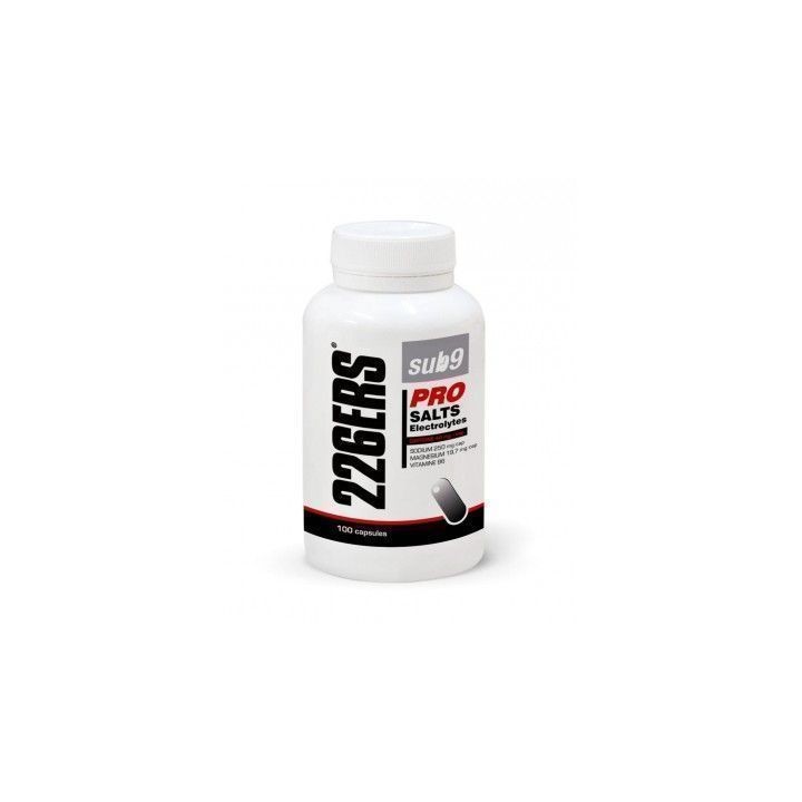 226ERS SUB9 PRO SALTS ELECTROLYTES CAFEINA - 100 CAPSULAS