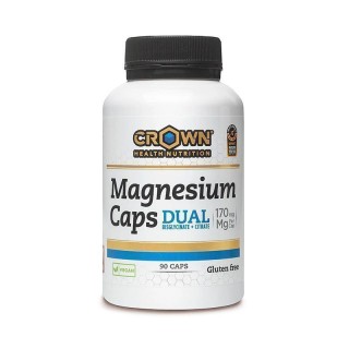 CROWN MAGNESIUM CAPS DUAL - 90 CAPSULAS