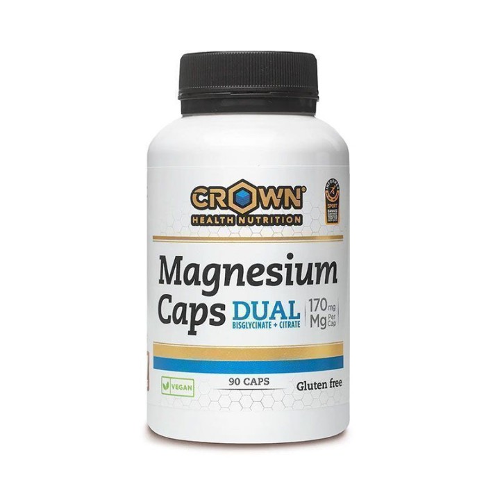 CROWN MAGNESIUM CAPS DUAL - 90 CAPSULAS