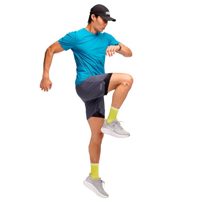 PANTALON HOKA GLIDE 7" 2IN1