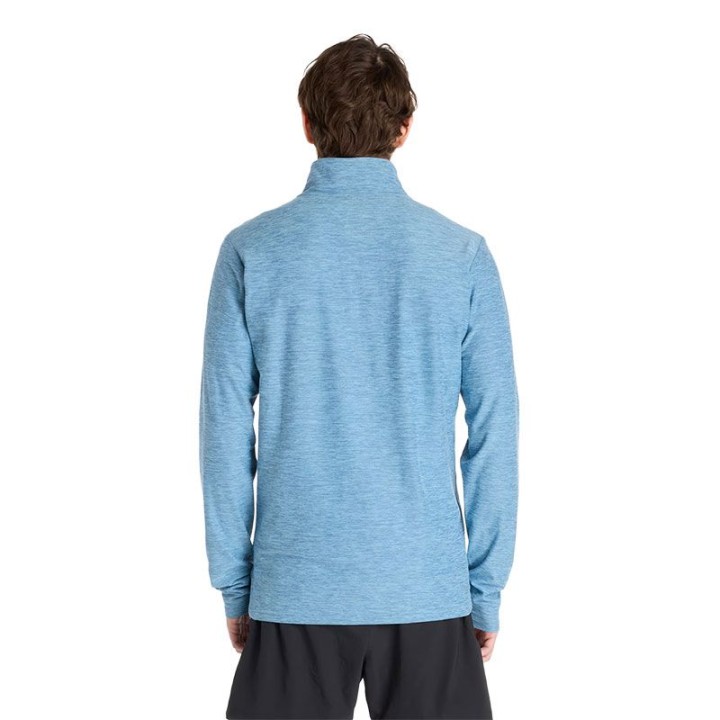 SUDADERA NEW BALANCE SPORT ESSENTIALS SPACE DYE 1/4 ZIP