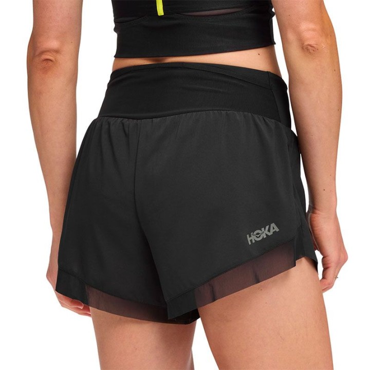 PANTALON CORTO HOKA 4" GLIDE MUJER 2