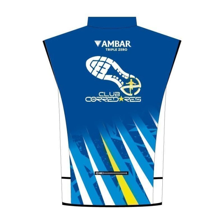 CHALECO CORTAVIENTOS CLUB CORREDORES UNISEX