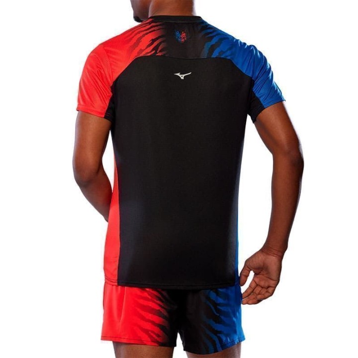 CAMISETA MANGA CORTA MIZUNO DRY AERO FLOW GRAPHIC TEE ONI