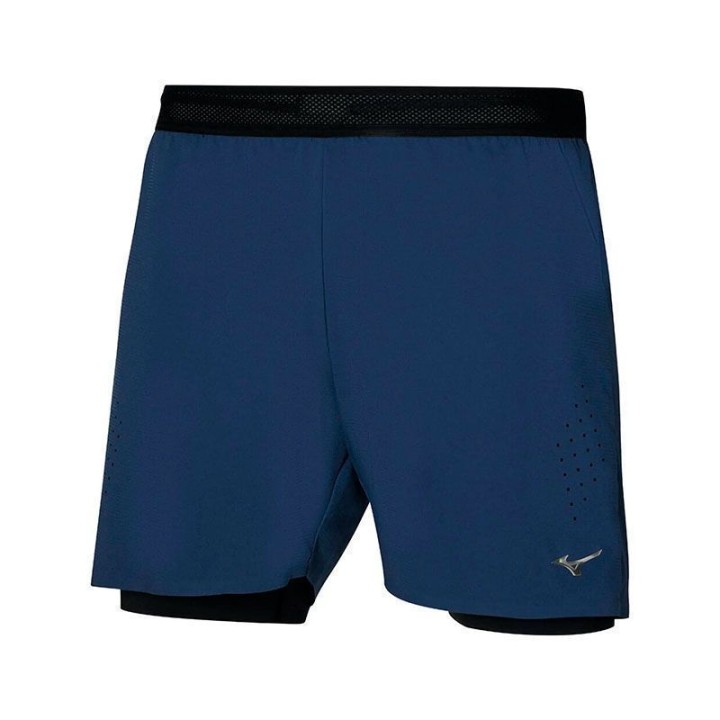 PANTALON CORTO MIZUNO TECH LIGHT 5.5 2IN1