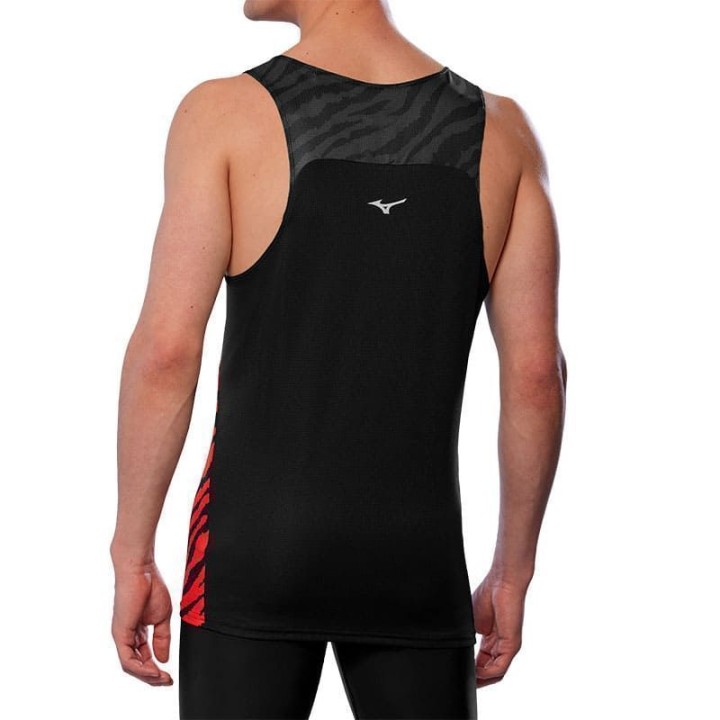 CAMISETA TIRANTES MIZUNO DRY AERO FLOW GRAPHIC TEE ONI