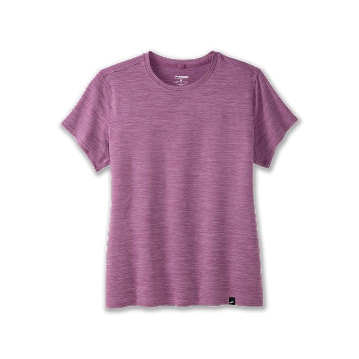 CAMISETA MANGA CORTA BROOKS LUXE MUJER