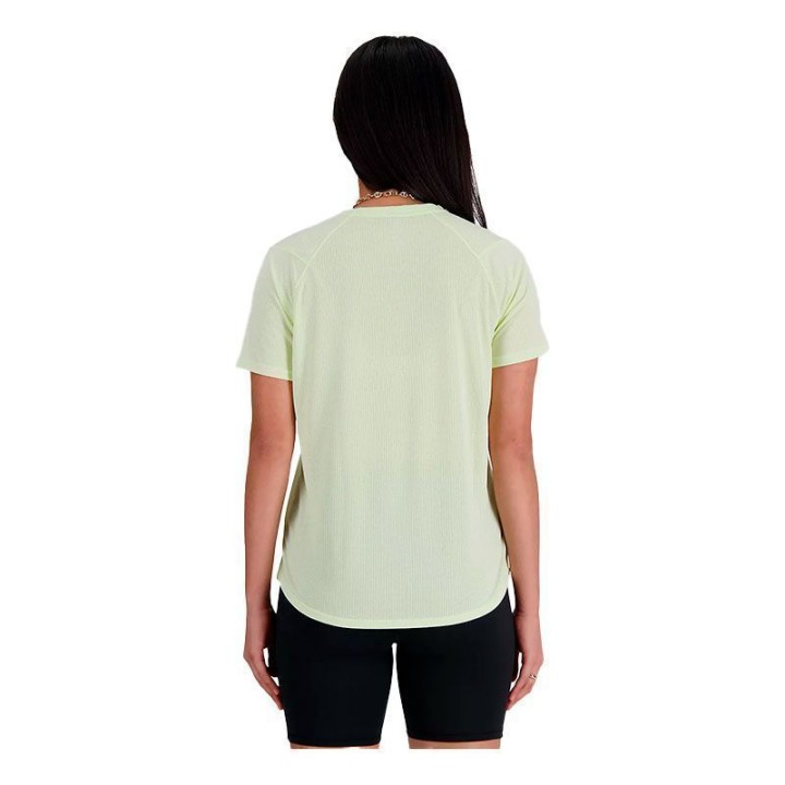 CAMISETA MANGA CORTA NEW BALANCE ATHLETICS MUJER