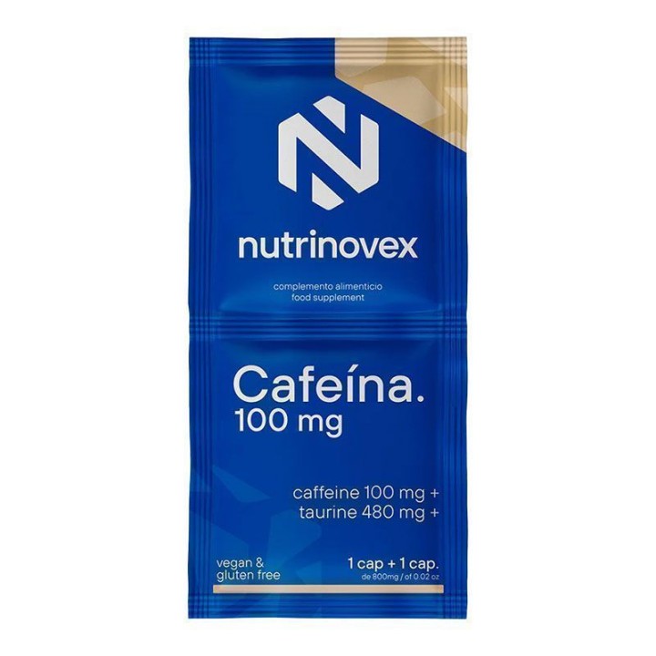 NUTRINOVEX CAFEINA + TAURINA -  2 CÁPSULAS