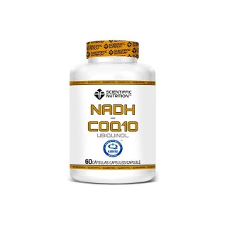 SCIENTIFFIC NUTRITION - NADH + COQ10 - 60 CÁPSULAS