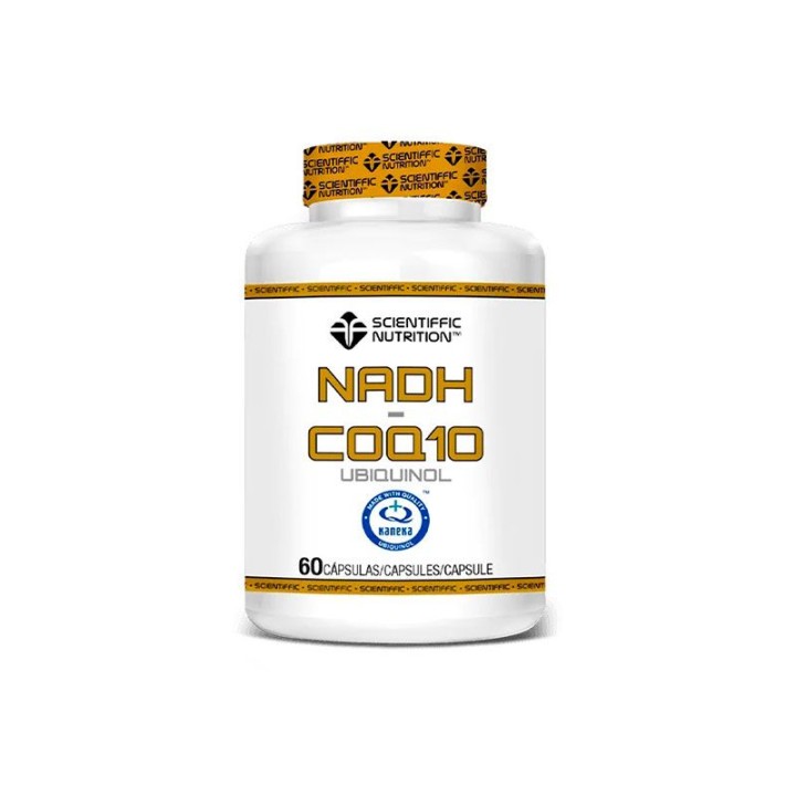 SCIENTIFFIC NUTRITION - NADH + COQ10 - 60 CÁPSULAS