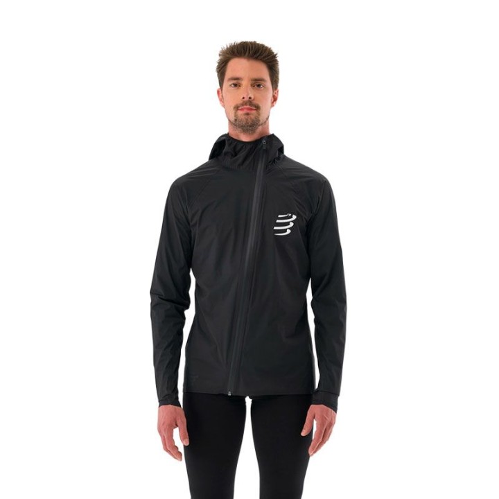 CHAQUETA COMPRESSPORT HURRICANE WATERPROOF 10/10