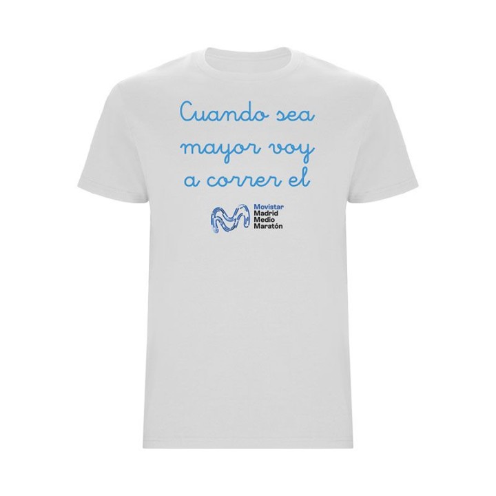 CAMISETA INFANTIL MOVISTAR MADRID MEDIO MARATÓN - PAPÁ
