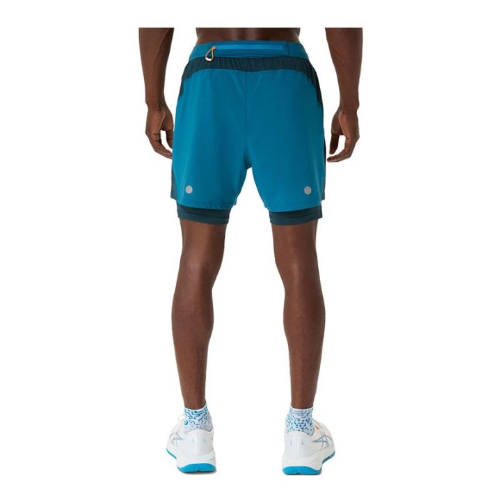 PANTALON CORTO ASICS ROAD 2IN1 5"