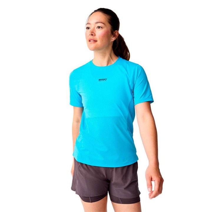CAMISETA MANGA CORTA BROOKS HIGH POINT 2.0 MUJER