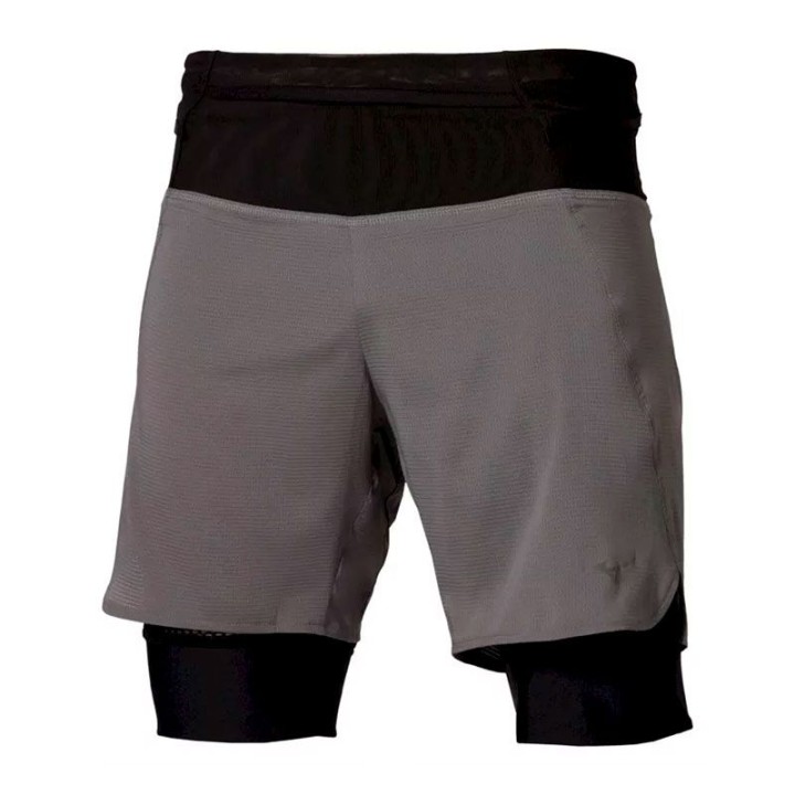 PANTALON CORTO MIZUNO TRAIL MULTI POCKET 2IN1