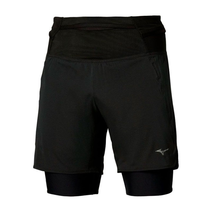 PANTALON CORTO MIZUNO TRAIL MULTI POCKET 2IN1