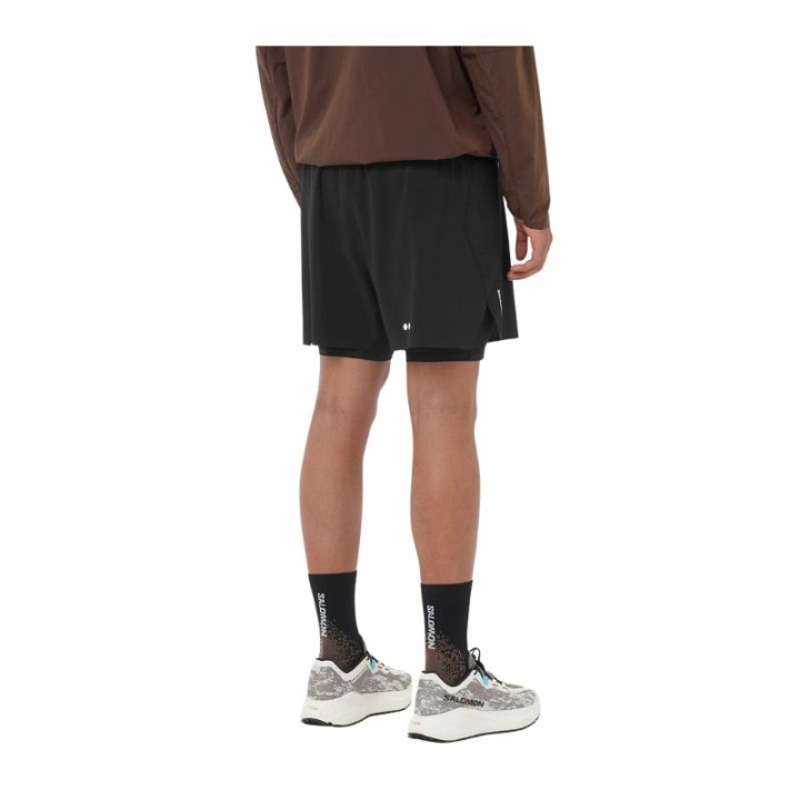 PANTALON CORTO SALOMON SENSE AERO 2IN1 TRAIL 5"