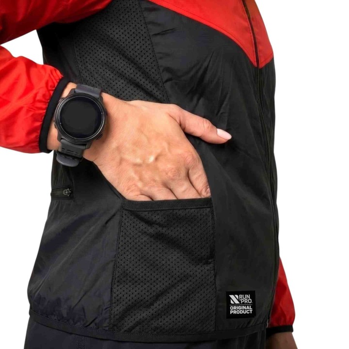 CHAQUETA CORTAVIENTOS RUN&PRO ORIGEN MUJER