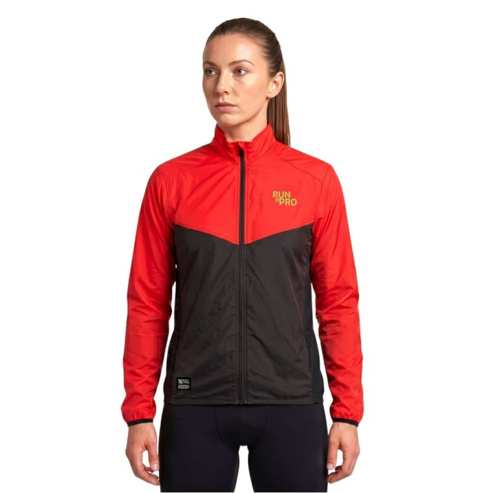 CHAQUETA CORTAVIENTOS RUN&PRO ORIGEN MUJER