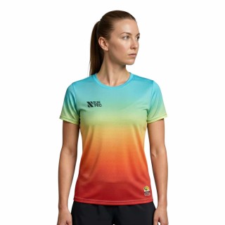 CAMISETA MANGA CORTA RUN&PRO SUNSET MUJER