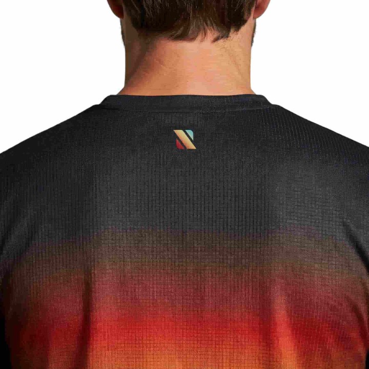 CAMISETA MANGA CORTA RUN&PRO BLACK SUNSET