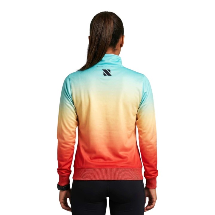 CHAQUETA CHANDAL RUN&PRO SUNSET MUJER