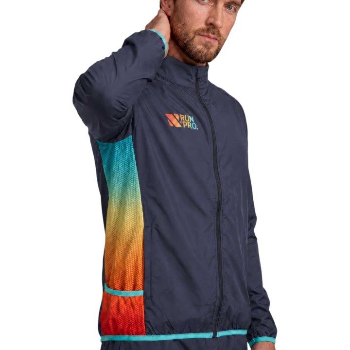  CHAQUETA CORTAVIENTOS RUN&PRO SUNSET