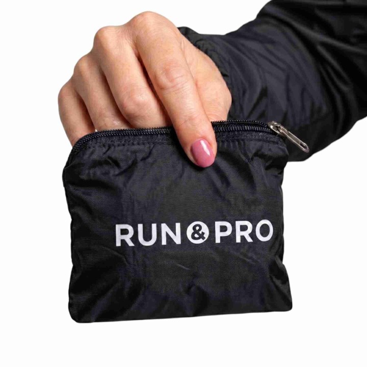 CHAQUETA CORTAVIENTOS RUN&PRO VASCHY MUJER