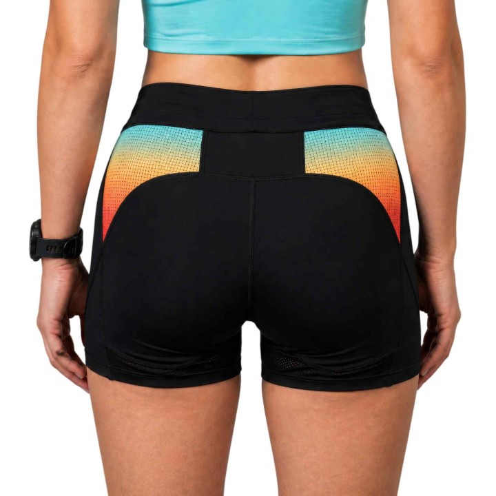 MALLA CORTA RUN&PRO SUNSET MUJER