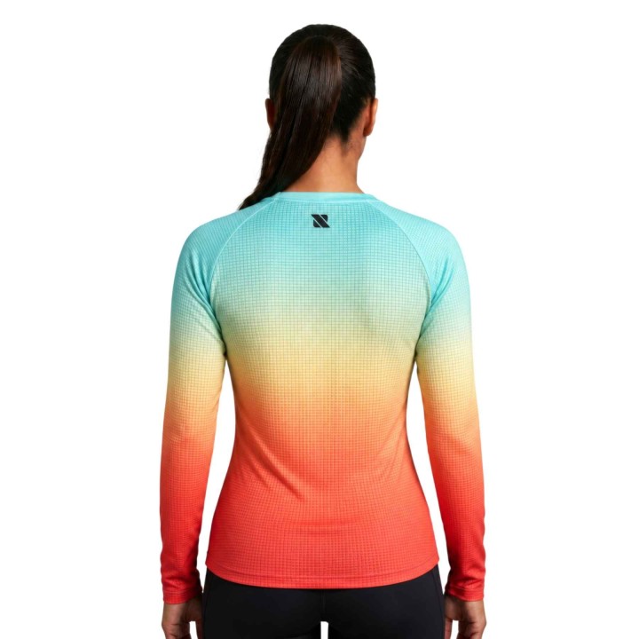 CAMISETA MANGA LARGA RUN&PRO SUNSET MUJER