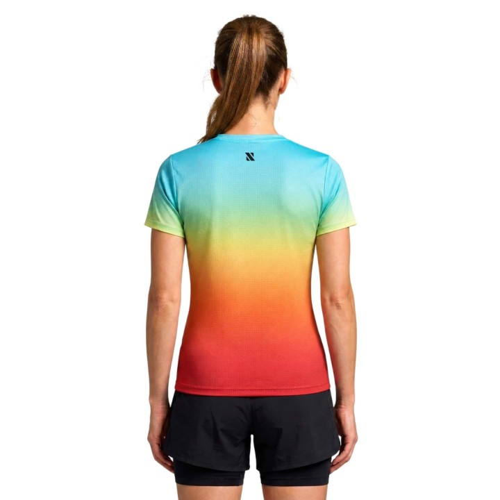 CAMISETA MANGA CORTA RUN&PRO SUNSET MUJER
