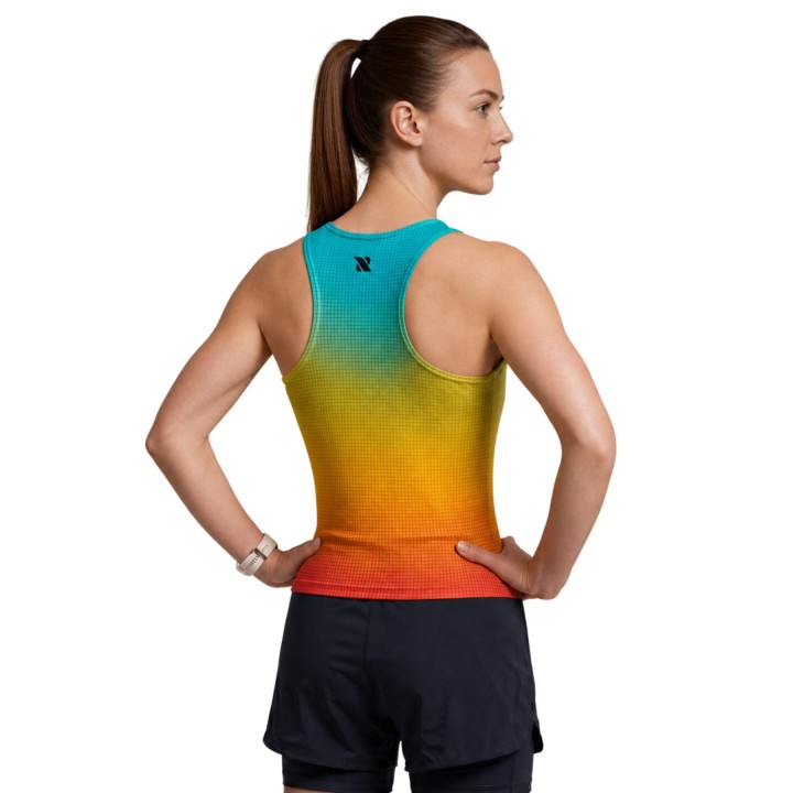 CAMISETA TIRANTES RUN&PRO SUNSET MUJER