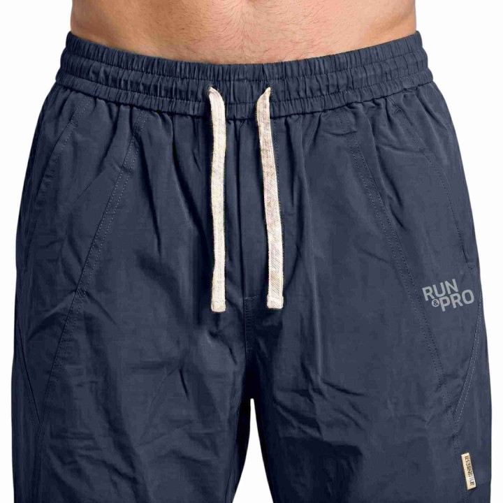 PANTALON LARGO RUN&PRO ESSENTIAL AZUL MARINO