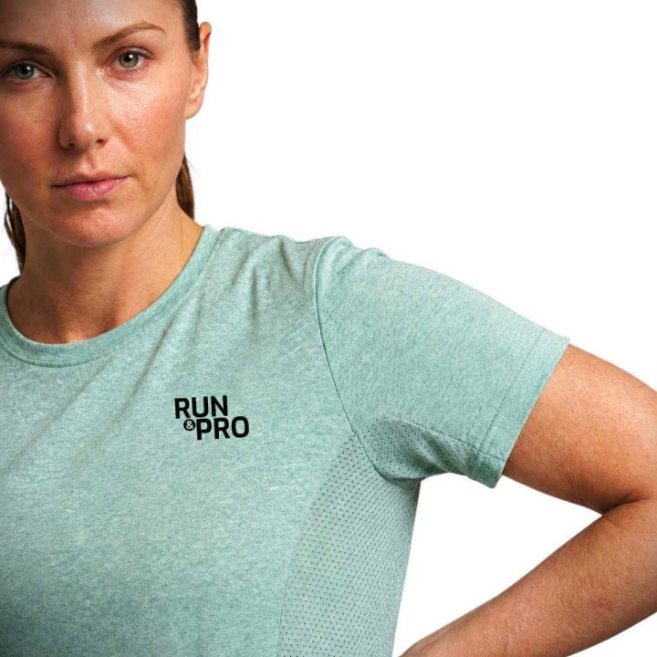 CAMISETA MANGA CORTA RUN&PRO ESSENTIAL MUJER