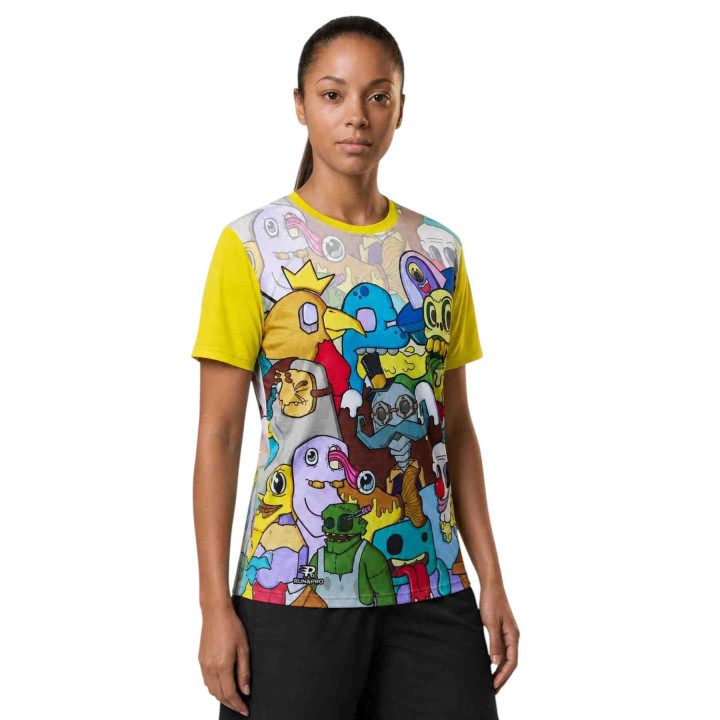 CAMISETA MANGA CORTA RUN&PRO FUN MUJER