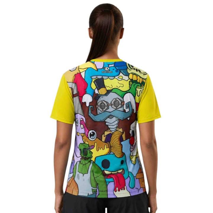 CAMISETA MANGA CORTA RUN&PRO FUN MUJER
