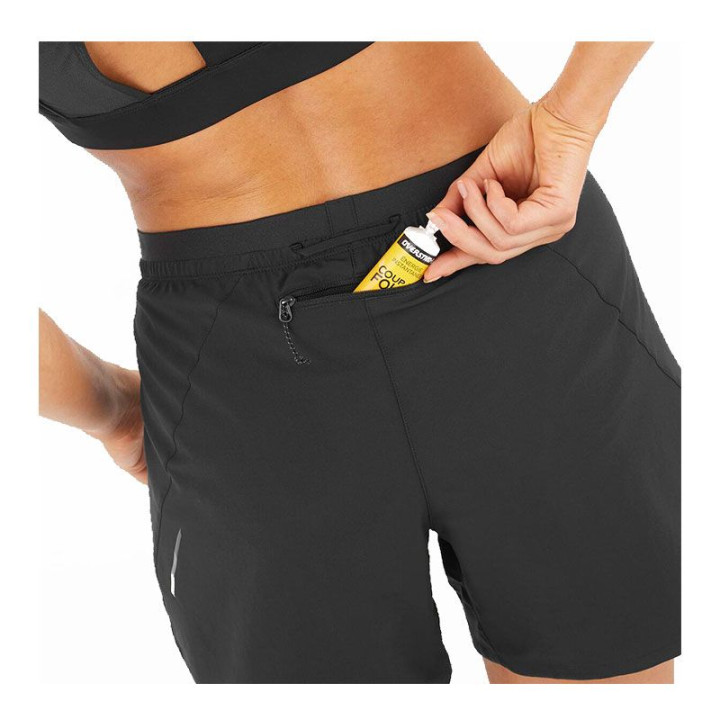 PANTALON CORTO SALOMON CROSS 5" MUJER