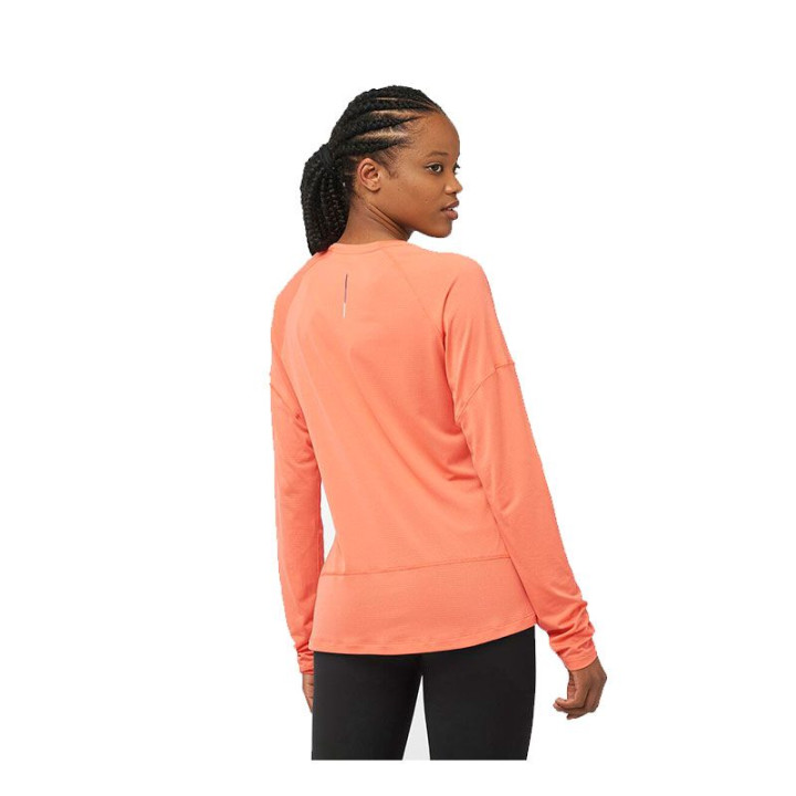 CAMISETA MANGA LARGA SALOMON CROSS RUN MUJER