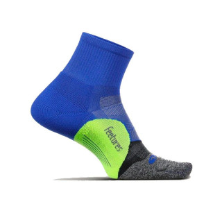 FEETURES CALCETINES ELITE ULTRA LIGHT QUARTER - WHITE/BLACK