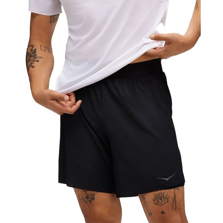 PANTALON HOKA GLIDE 7" 2IN1