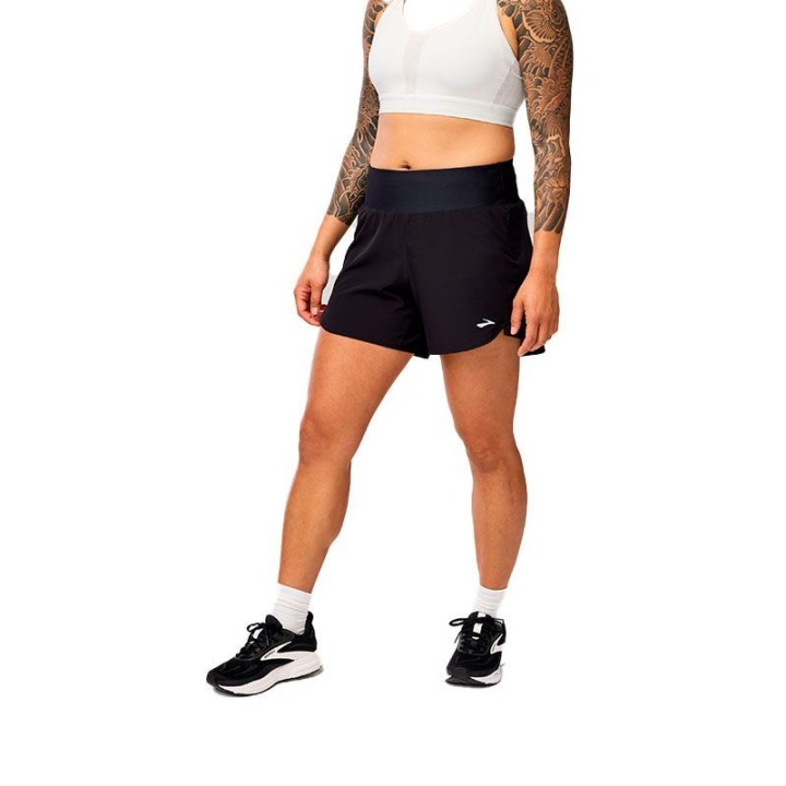 PANTALON CORTO BROOKS CHASER 5" 2.0 MUJER
