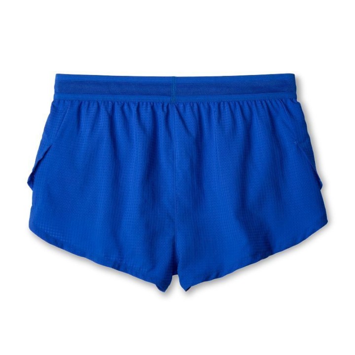 PANTALON CORTO BROOKS ELITE  SPLIT 2" MUJER