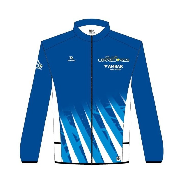 CHAQUETA CORTAVIENTOS COMPETICION CLUB CORREDORES MUJER