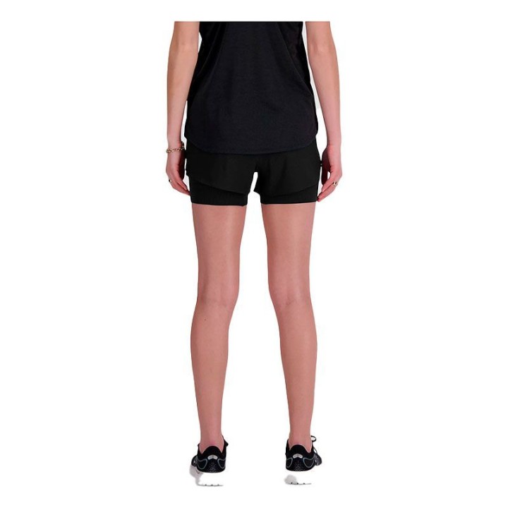 PANTALON CORTO NEW BALANCE RC 2IN1 3" MUJER