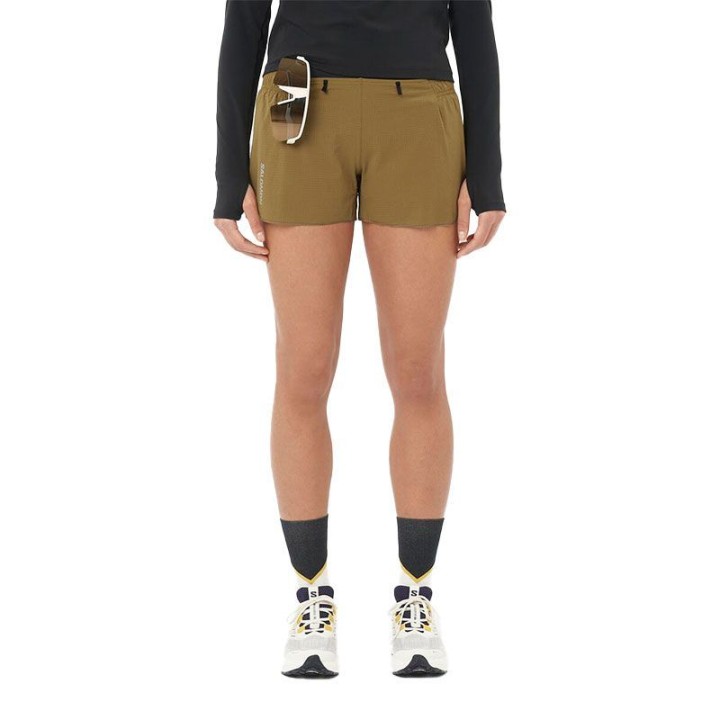 PANTALON CORTO SALOMON SENSE AERO 3" MUJER