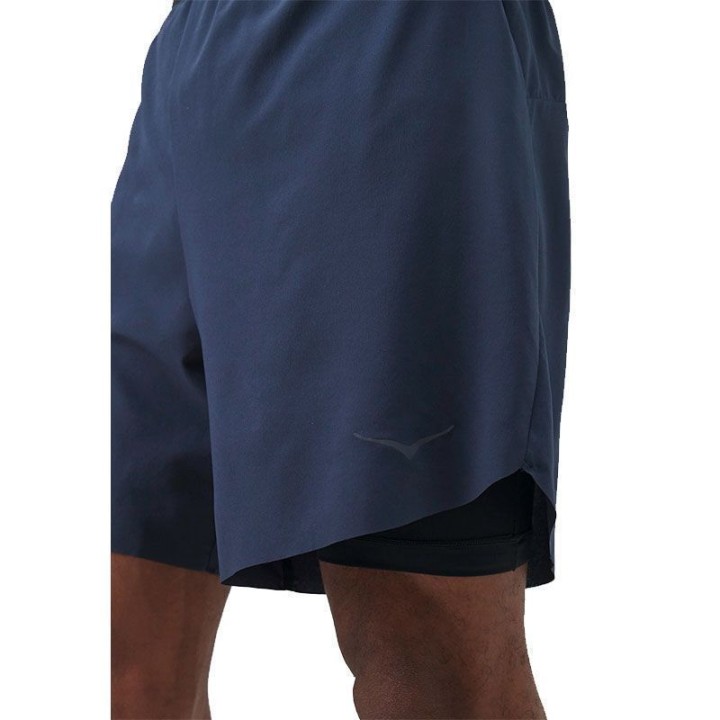 PANTALON CORTO HOKA SKYGLIDE  2IN1 TRAIL